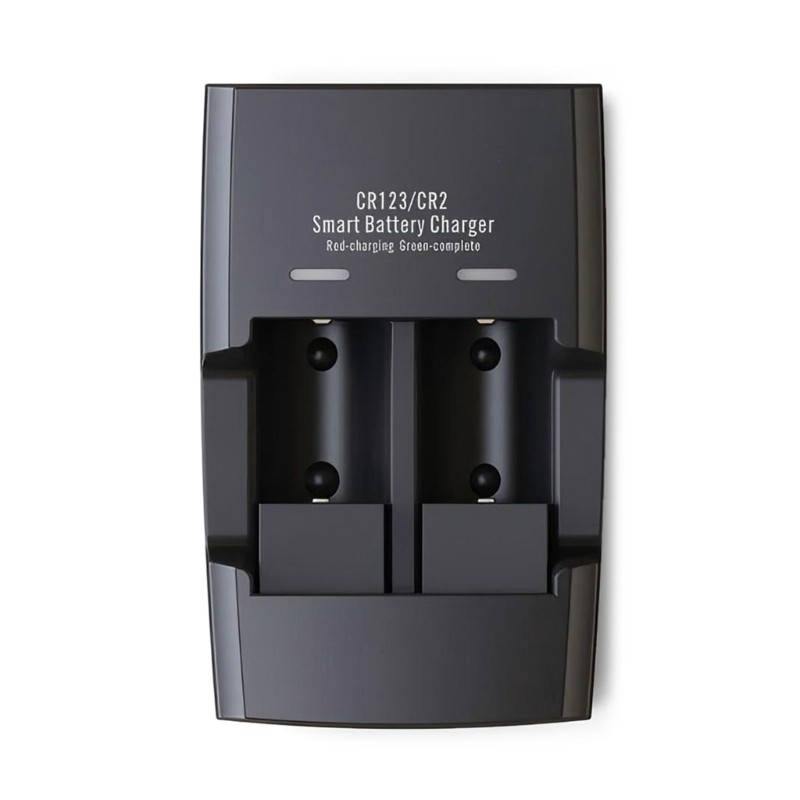 Doublebuy CR2 3 2V 300mAh LiFePO4 可充電充電器適用於 RCR123 RCR2 1634 | 蝦皮購物