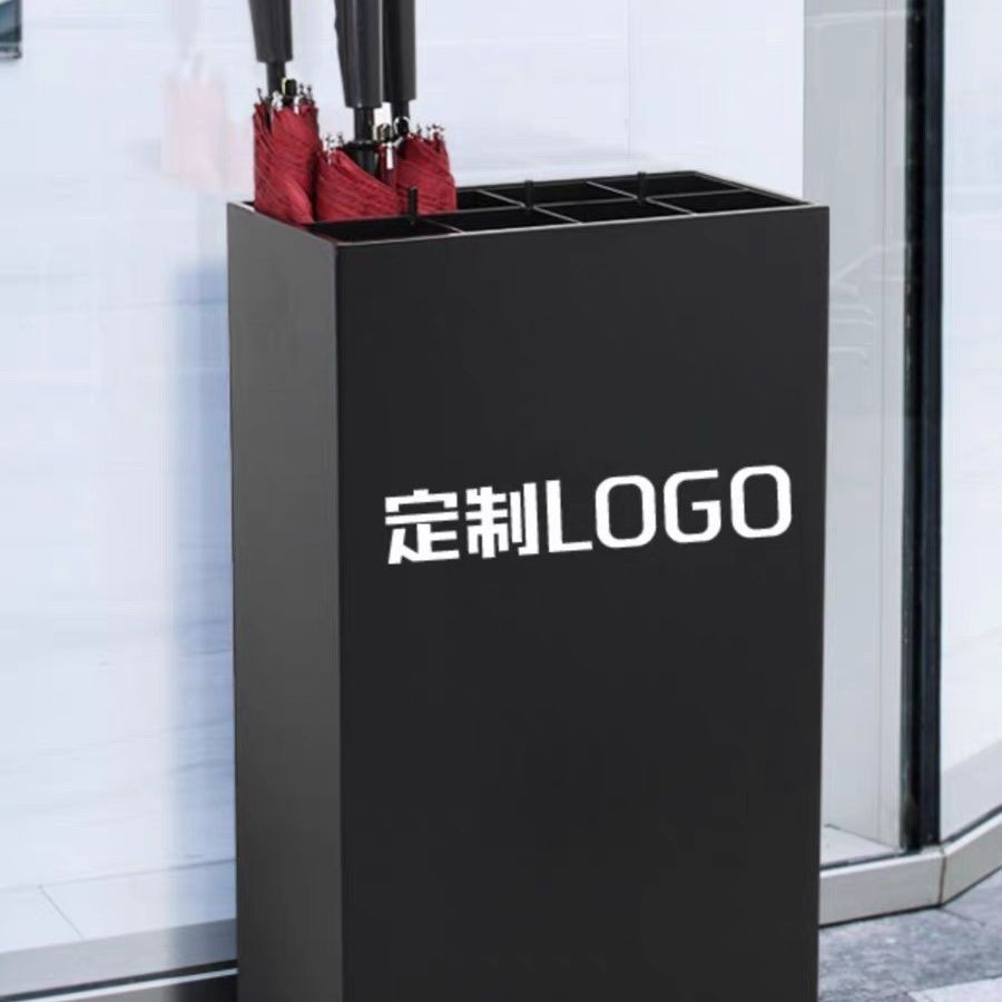 客製化 雨傘架 收納架 置物架 掛傘架 商用雨傘架 定製LOGO酒店大堂銀行家用便民鐵藝雨傘收納 | 蝦皮購物