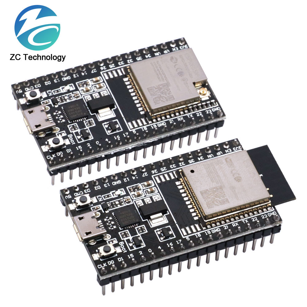 Esp32-wroom-32u WIFI+藍牙物聯網節點32-DevKitC核心板ESP32D ESP32-WROOM- | 蝦皮購物