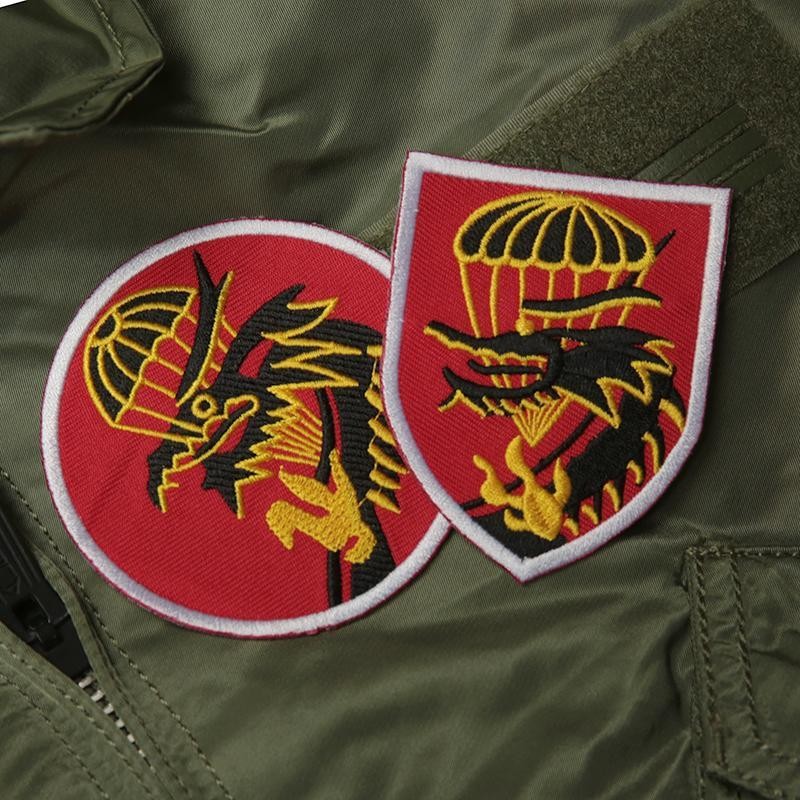 【USA】】ARVN越戰綠貝雷第七群黑龍部隊章軍迷刺繡臂章TCU徽章M65肩章胸章 | 蝦皮購物