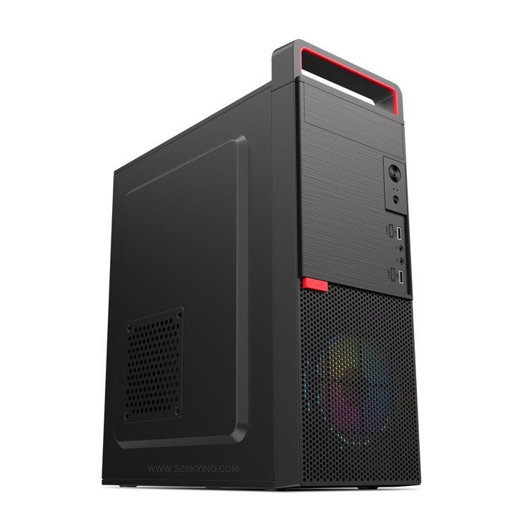 熱秒 提手機箱電腦機箱臺式機箱 遊戲PC機箱 把手ATX機箱 ATX CASE | 蝦皮購物