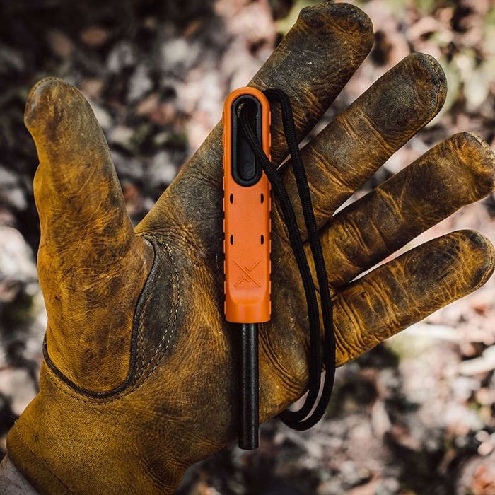 Exotac polySTRIKER XL Ultra-Light Ferrocerium Rod & Built In Striking