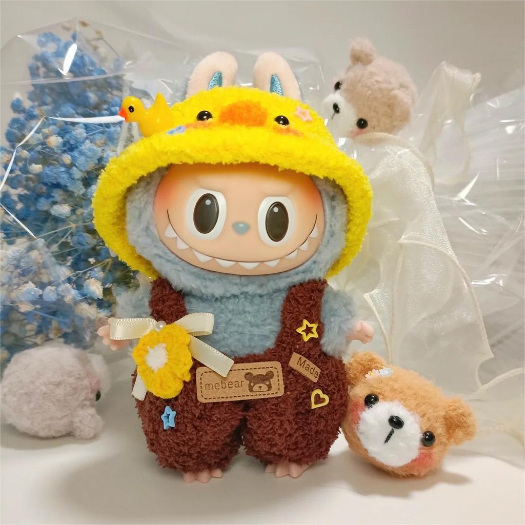 娃衣速達Labubu公仔衣服17cm心動馬卡龍搪膠臉拉布布娃衣換裝著替現貨包郵速達 | 蝦皮購物