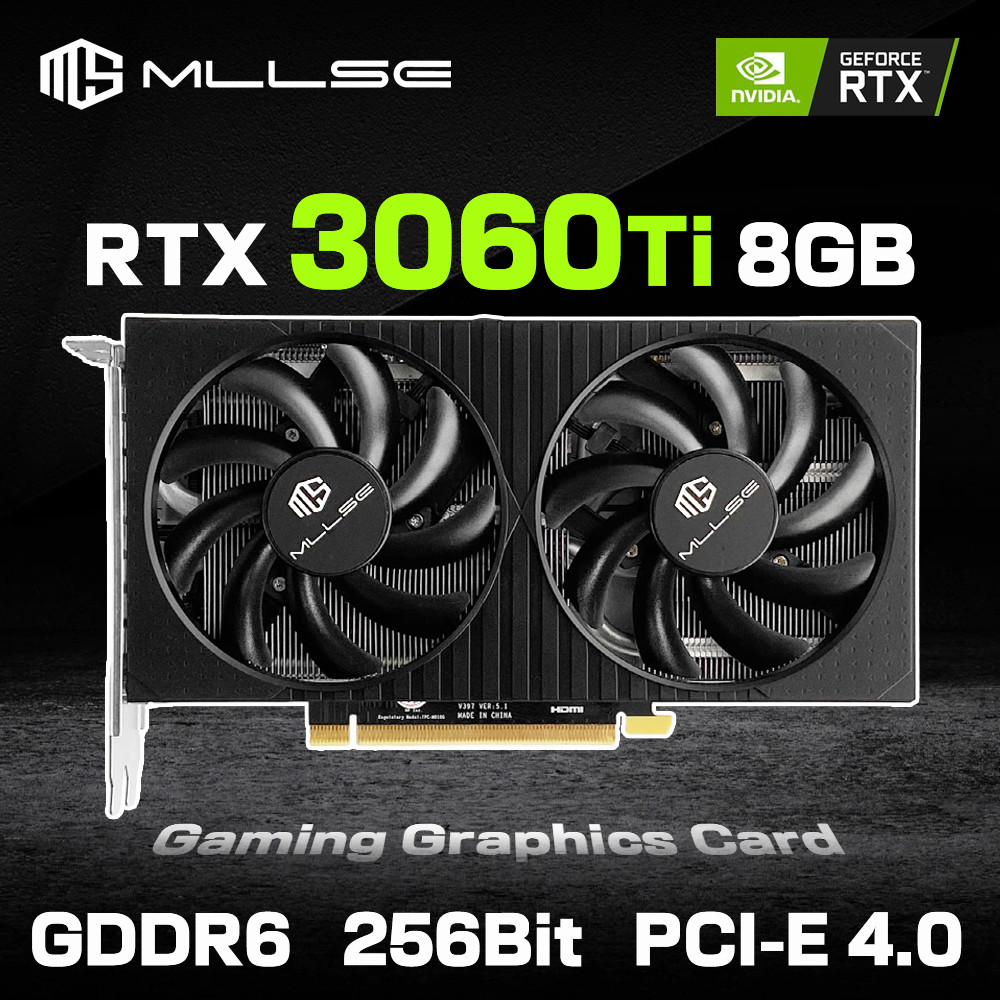 Mllse RTX 3060Ti 8gb X-game 顯卡 Placa De Video GDDR6 256bit N | 蝦皮購物