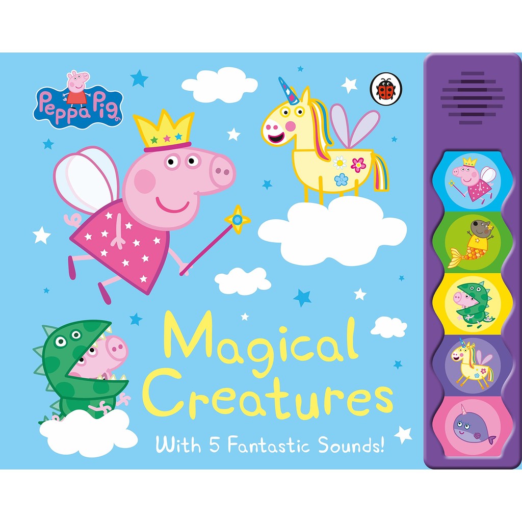 Peppa Pig Magical Creatures Noisy Sound Book Peppa Pig 