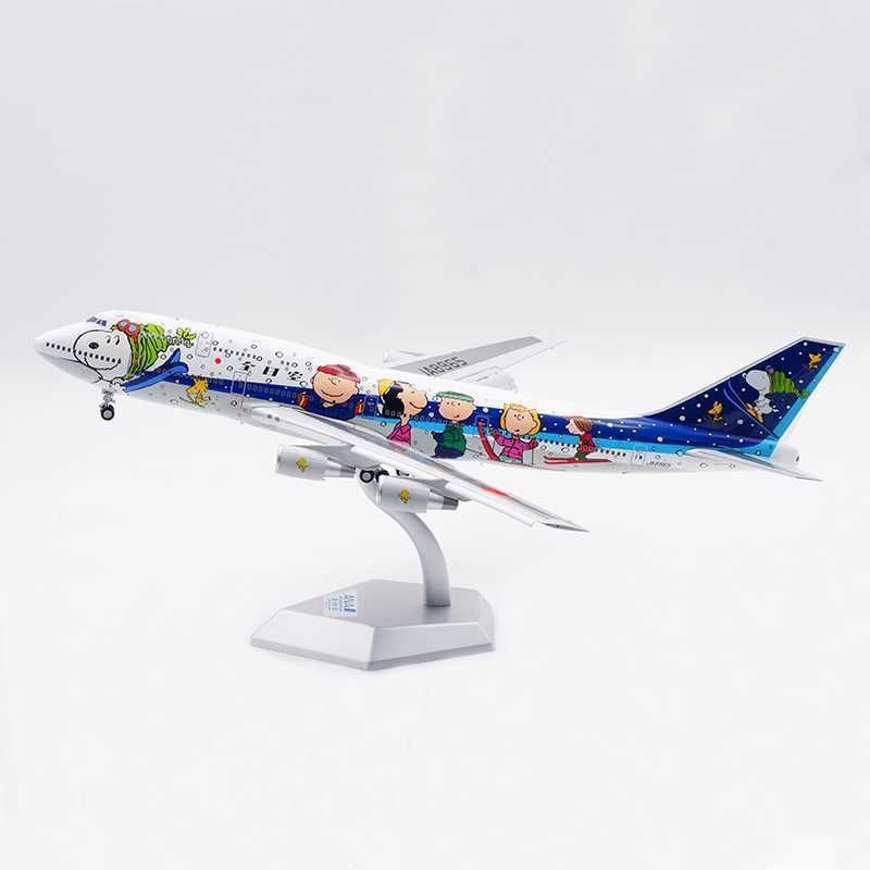 SQ Wings 1/200 全日空Boeing 747-400D JA8965 史努比彩繪機金屬飛機