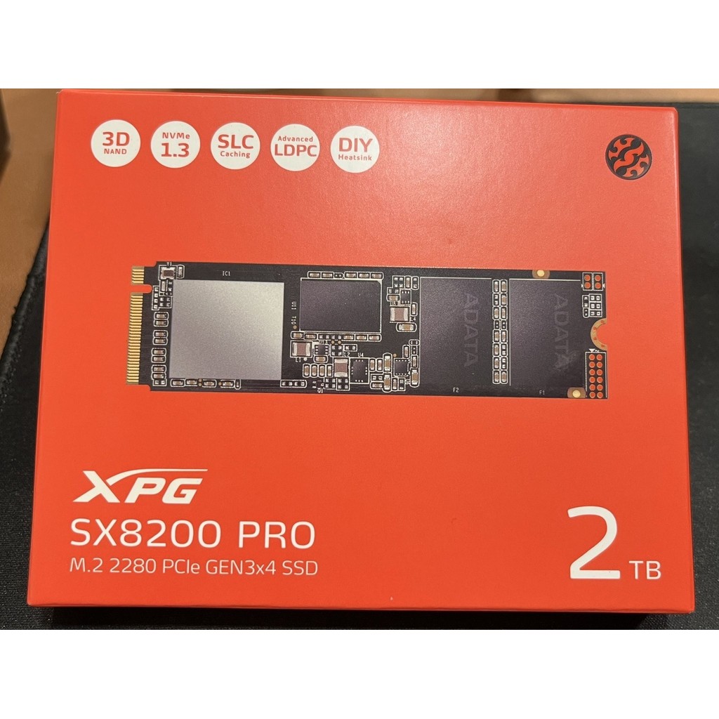 ADATA 威剛 XPG SX8200 Pro 2TB M.2 2280 SSD 固態硬碟 內附散熱片 | 蝦皮購物