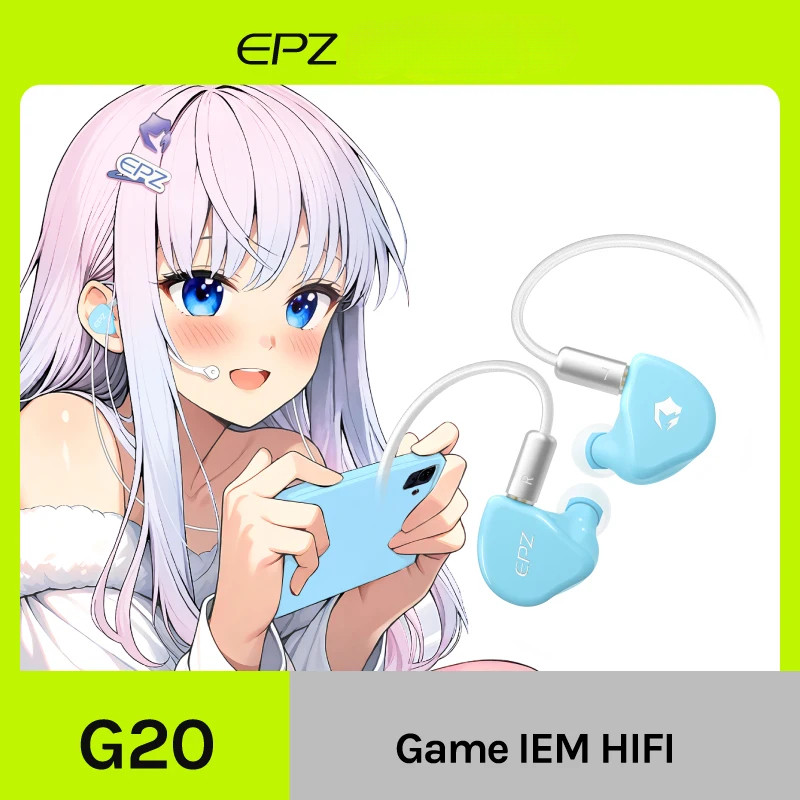 Epz G20 有線耳機 HIFI 音樂 IEM 入耳式耳機耳機 Type C 1.8MM/3.5MM 耳機線 | 蝦皮購物