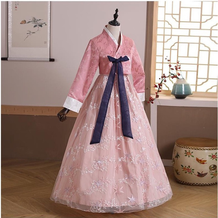韓服韓服韓服韓服裙大碼傳統風現代韓式2JQV | 蝦皮購物