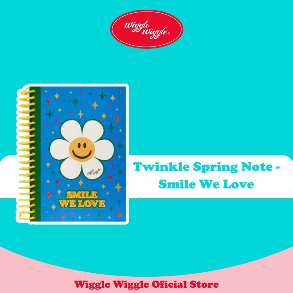 Wiggle Wiggle Twinkle Spring Note Smile We Love 筆記本可愛筆記 | 蝦皮購物