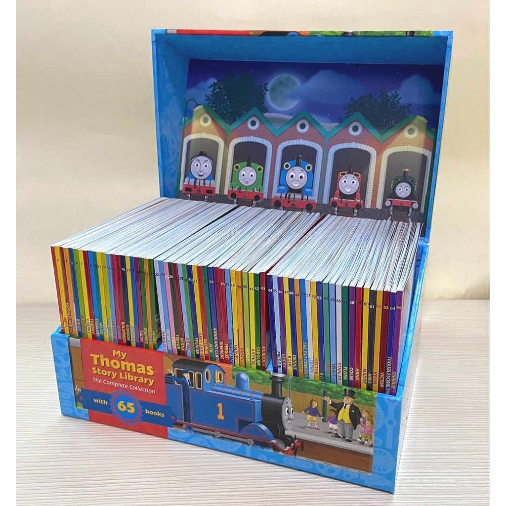 My Thomas Story Library, The Complete Collection (65本平裝小書附書