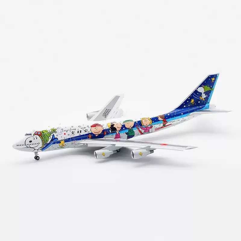 SQ Wings 1/200 全日空Boeing 747-400D JA8965 史努比彩繪機金屬飛機