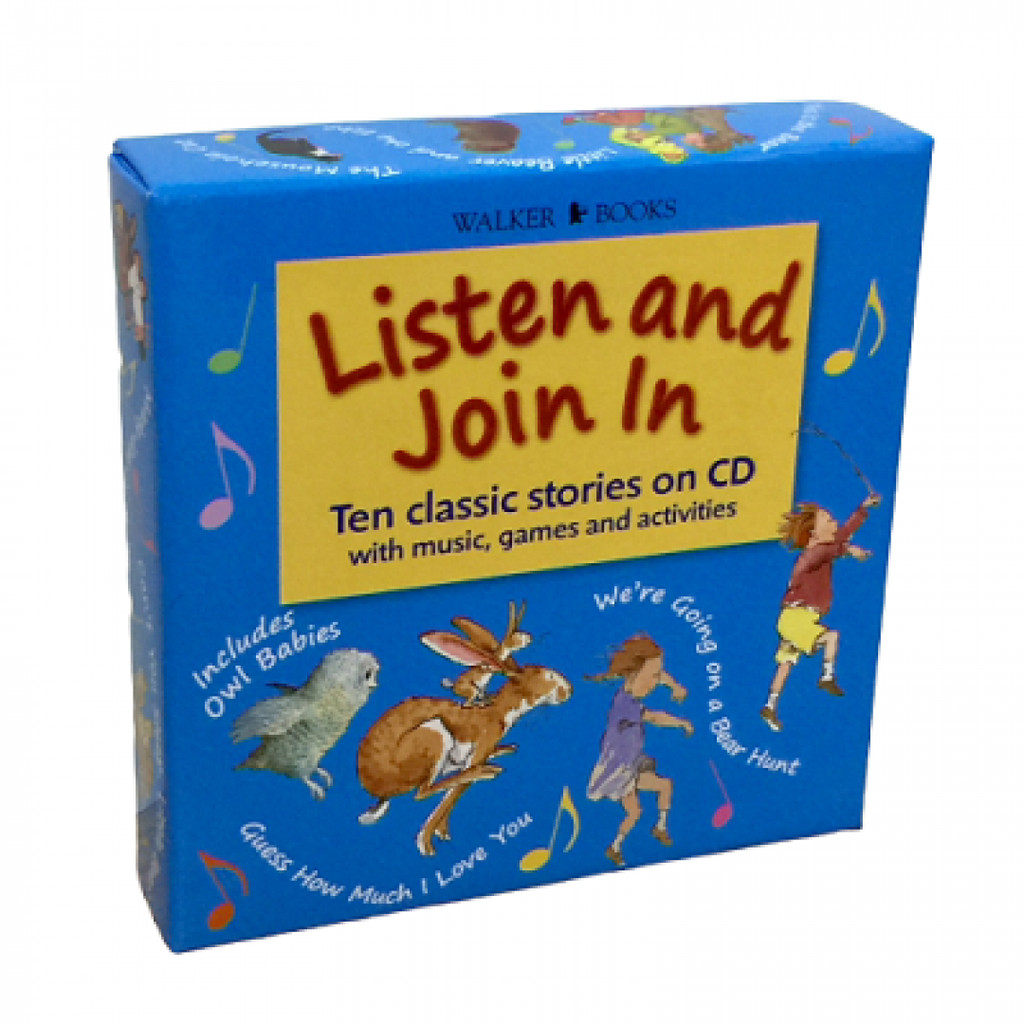 Listen and Join In-Ten Classic Stories on CD (盒裝10片CD only) 廖彩杏老師推薦(有聲書 ...