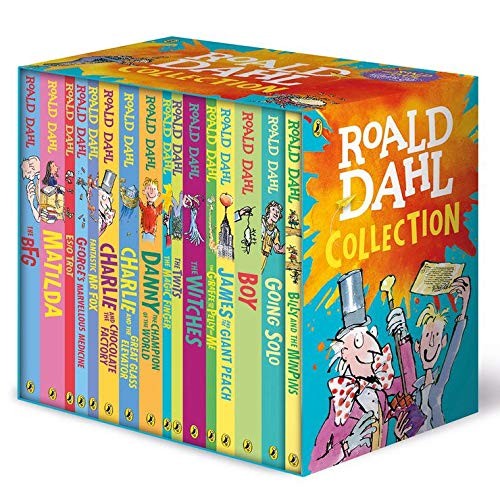 Roald Dahl Collection 16 Books Box Set (16本平裝本)(附書盒)(盒裝)/Roald Dahl【禮筑 ...