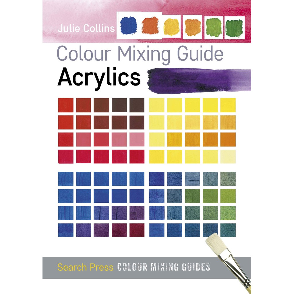 Acrylics/Julie Collins Colour Mixing Guides 【禮筑外文書店】 | 蝦皮購物