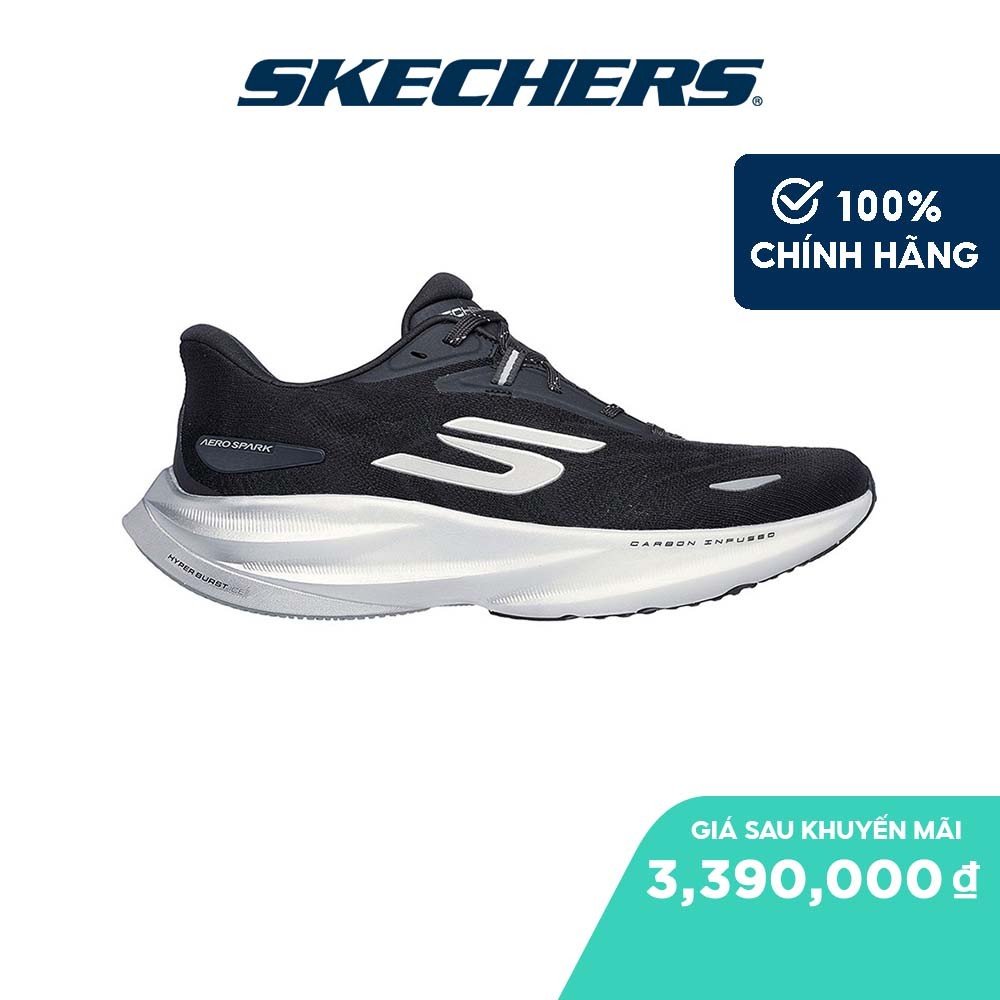Skechers GOrun SKX Aero Spark 男士跑步鍛煉運動鞋 - 246200-BKW | 蝦皮購物
