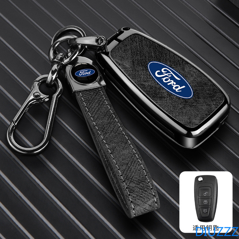 Porte-clés de voiture à 3 boutons pour Ford Transit Custom Connect Van