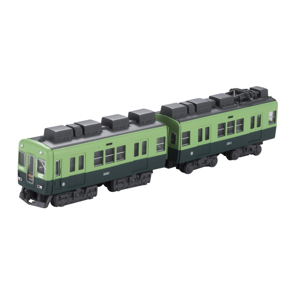 BANDAI B-Train Shorty 京阪電車2400系1次車舊塗裝2輛組模型套件| 蝦皮購物