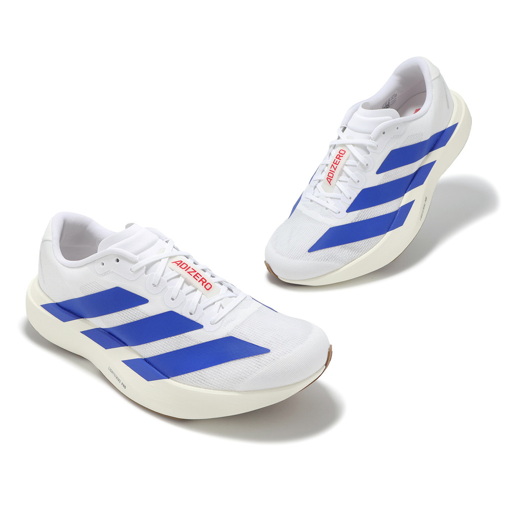 adidas 慢跑鞋 Adizero Evo SL M 男鞋 白 藍 緩震 運動鞋 愛迪達 [ACS] JS4494 | 蝦皮購物