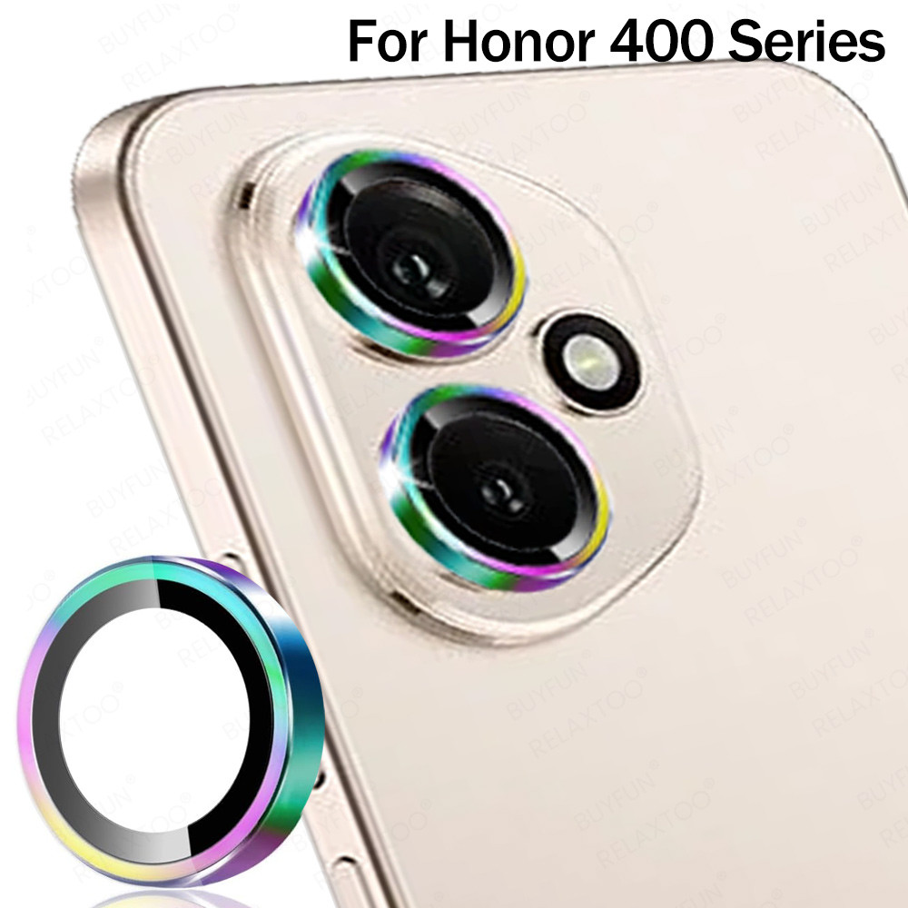 2 片 3D 金屬鏡頭保護玻璃適用於 Honor 400 5G 全球後置攝像頭鏡頭環蓋 Honor 400 Honar | 蝦皮購物