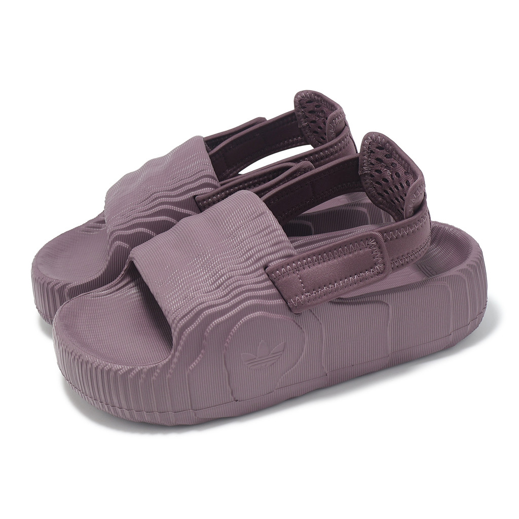 adidas 涼鞋 adilette 22 XLG W 女鞋 紫 可拆式 魔鬼氈 愛迪達 [ACS] IF9489 | 蝦皮購物