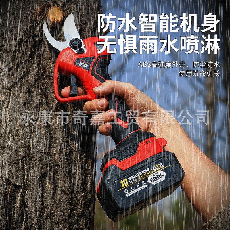 電動剪刀果樹修枝剪充電式剪樹枝鋰電剪刀園藝樹枝電剪子剪枝神器 | 蝦皮購物