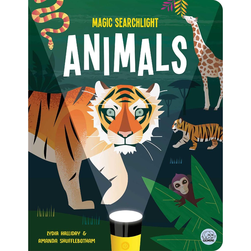 Magic Searchlight - Animals(精裝)/Lydia Halliday Seek and Find-Magic ...