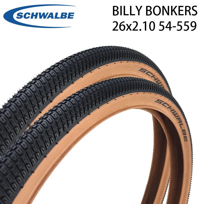 PNEU VÉLO 26 Pouces Schwalbe Billy Bonkers Pliant 26x2.10 Noir EUR 53,51 - FR