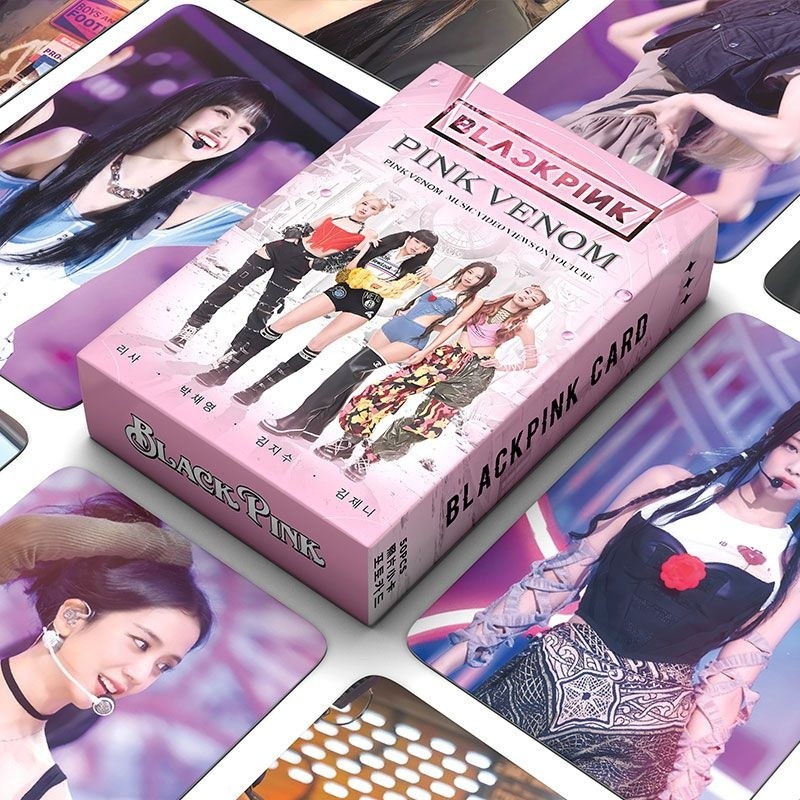 BLACKPINK新款高清鐳射小卡熱門韓星周邊收藏卡粉絲卡明信片寫 | 蝦皮購物