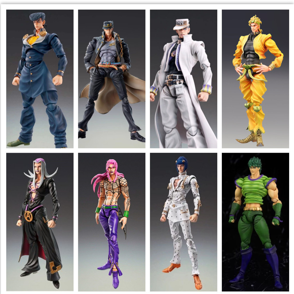 JOJO奇妙冒險 空條承太郎 東方仗助DIO喬納森手辦 | 蝦皮購物