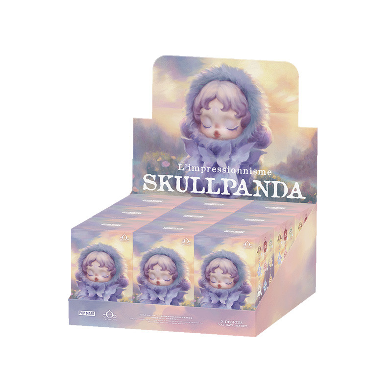 小穎玩具】隱藏款SKULLPANDA 光織園系列盲盒盲抽毛絨搪膠公仔掛件禮物