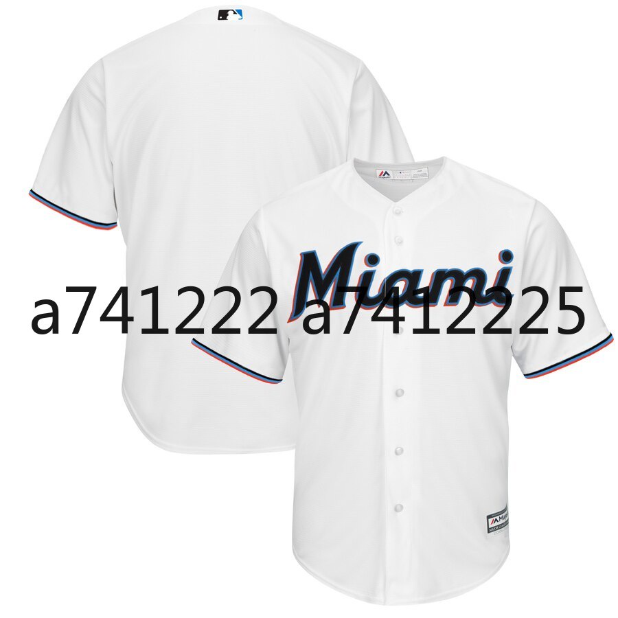 Hanley Ramirez Florida Marlins Home White Jersey w/ Team Patch Men's (S-3XL)