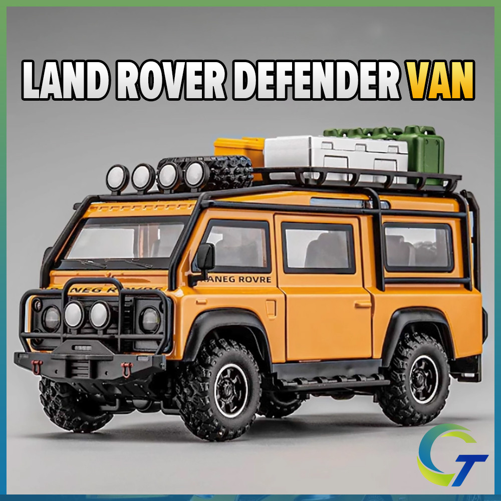1:32 Land Rover Defender Van Diecast Toys 汽車模型汽車合金玩具系列男孩兒童禮物 | 蝦皮購物