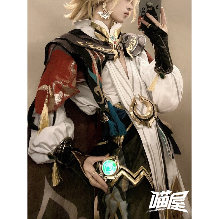 妙武原神 Impact cos Kaveh cosplay 動漫遊戲服裝男 | 蝦皮購物
