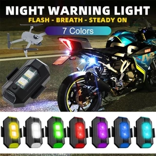 多色摩托車led防撞警示燈無人機閃光夜飛迷你信號閃光警示燈轉向燈指示燈