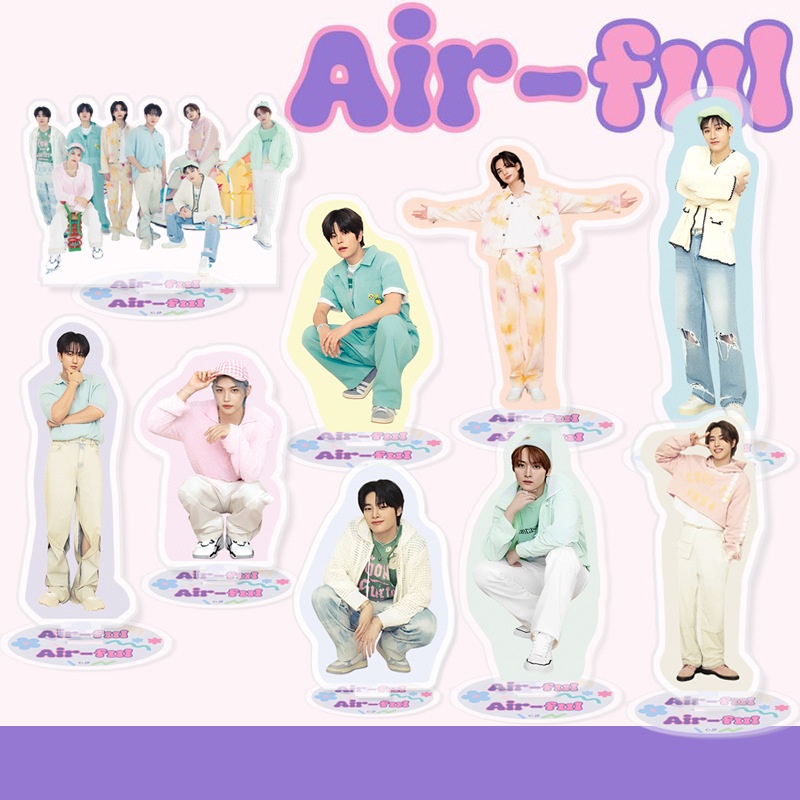 Kpop Stray Kids Air-ful 亞克力雙面立牌裝飾 SKZ 首飾裝飾
