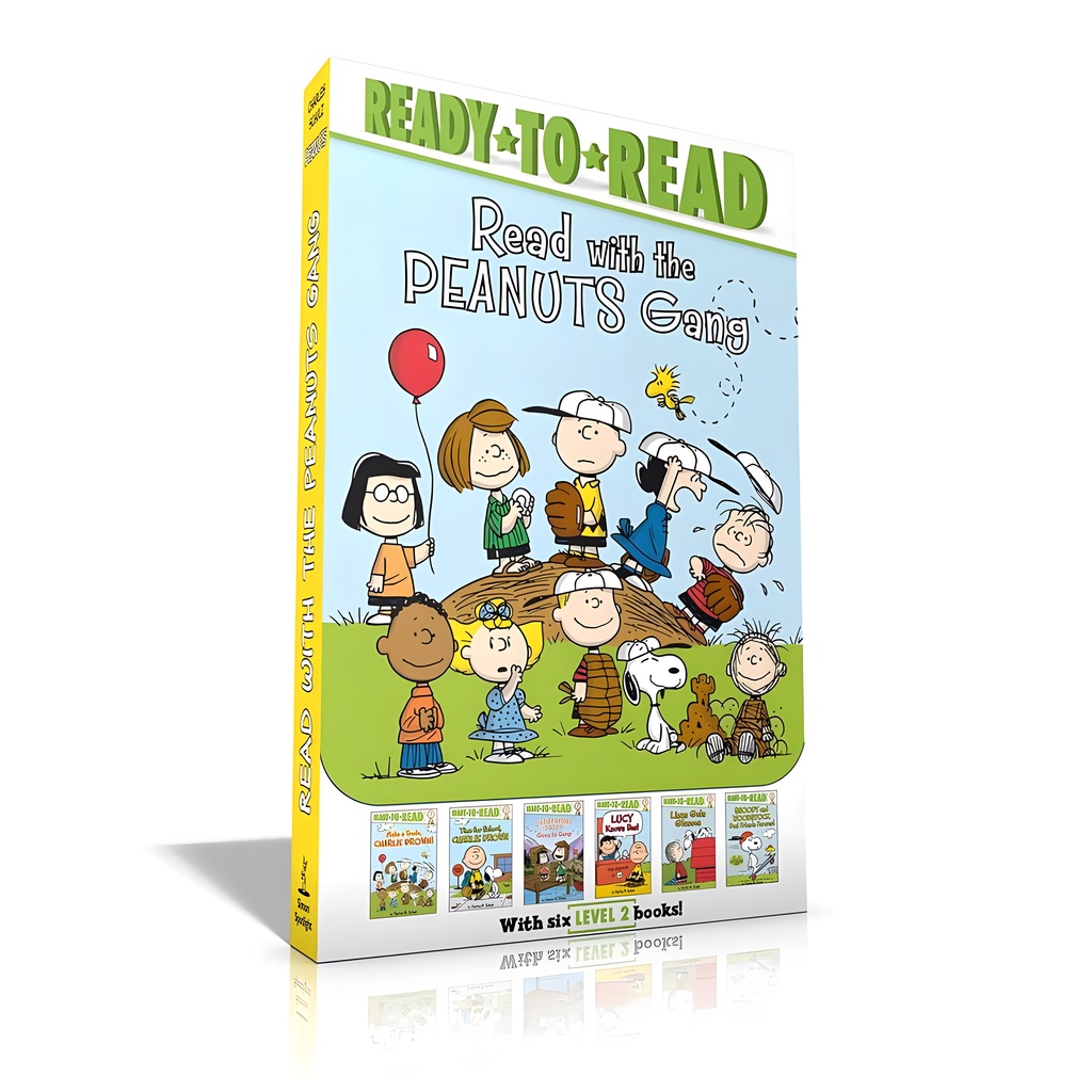 Read With the Peanuts Gang (6 books)─ Time for School, Charlie