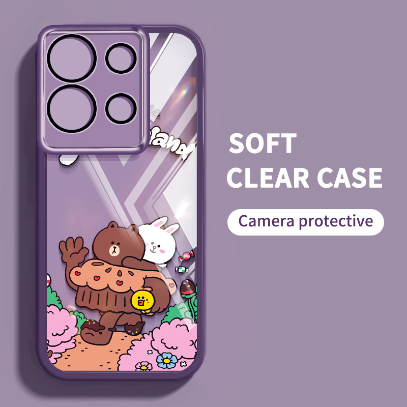 4 Confezioni Manga Character Custodia per Xiaomi Redmi