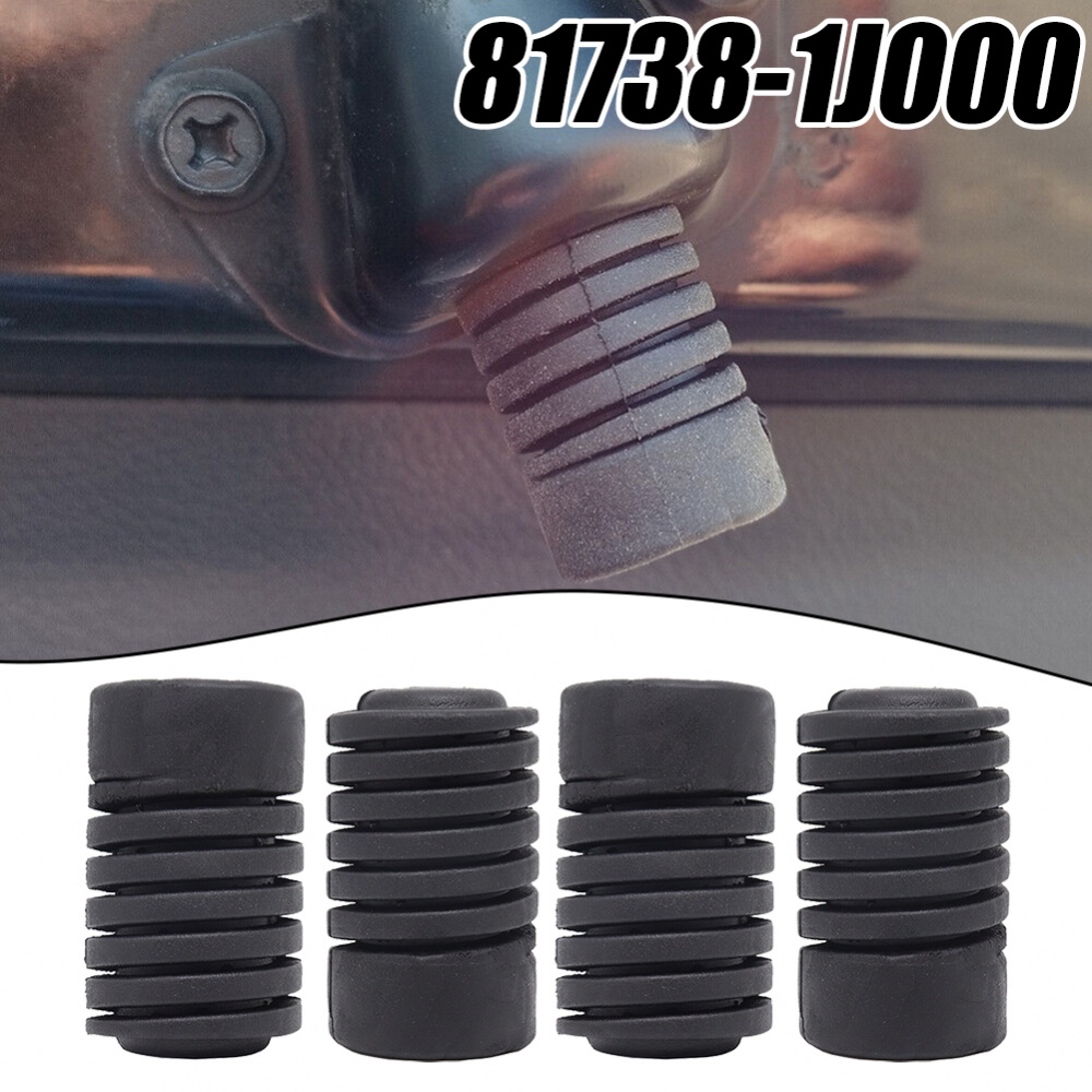 NISSAN 適用於尼桑發動機蓋緩衝墊緩衝膠墩（4個）817381J000 81738-1J000 | 蝦皮購物