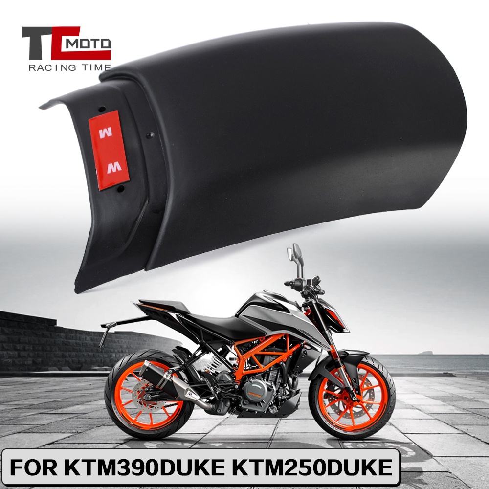 Housse Siège Passager TaTonCycle Pour Duke 390/125/250 - Carénage Queue Moto Noir - 2017-2023