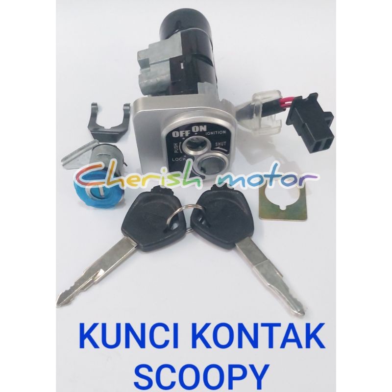 Scoopy KEY 接觸鑰匙組 SCOPY 總成座椅 BLKG VARIO TECHNO | 蝦皮購物