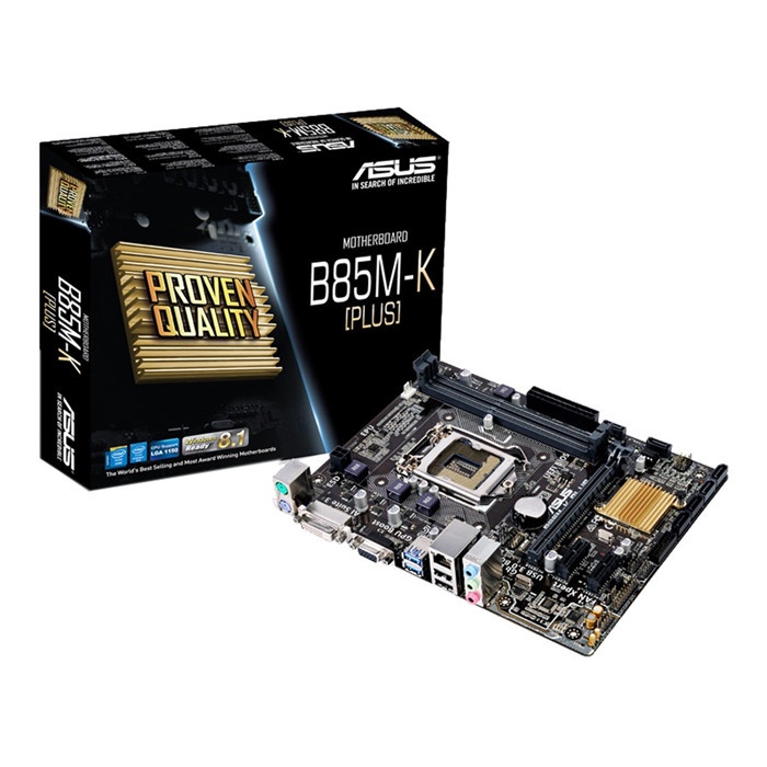 【新店優惠！性價比】Asus/華碩B85M-K PLUS B85M-F PLUS B85主板 1150主板 | 蝦皮購物