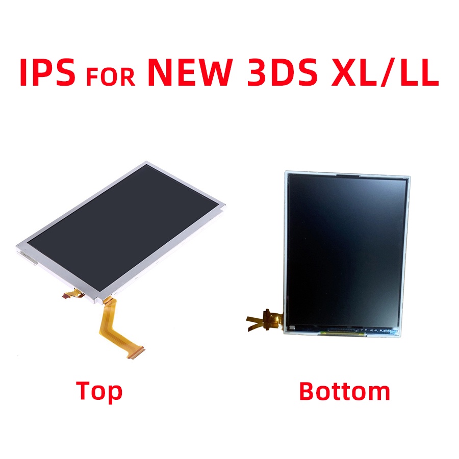 Ips LCD FOR new 3DS XL LL 上下屏新3dsxl頂屏new3dsll底屏| 蝦皮購物