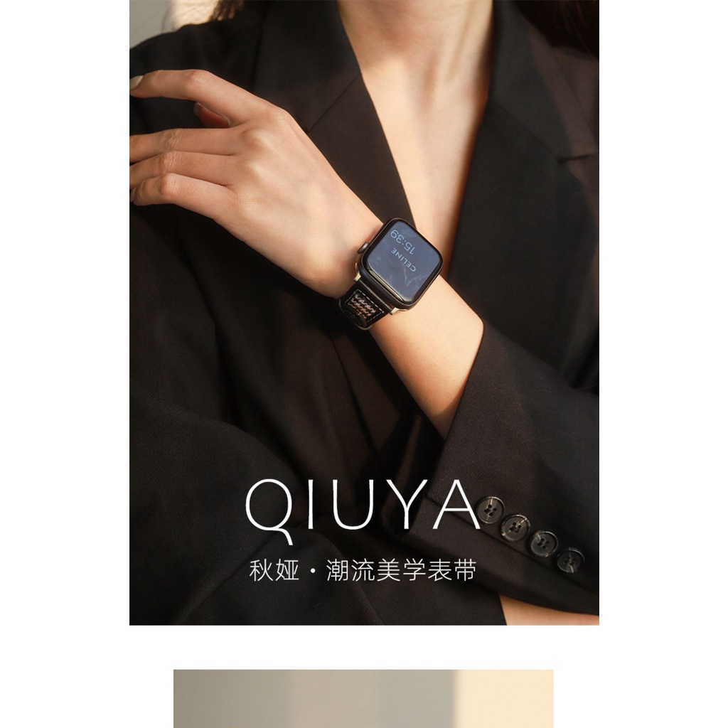黑白字畫 Redmi Watch 5 4 3 Active 2 Lite 真皮拼帆布休閒男女款 小米手錶超值版 錶帶 | 蝦皮購物