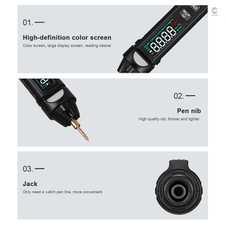 KKMoon KKM100-ENG 便攜迷你三合一（萬用表+驗電筆+相序功能) 智能萬用表 真有效值數字彩屏萬用表 多用 蝦皮購物