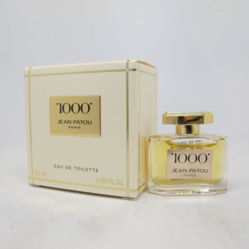 💯嚴選❤️【原裝沾式小香】Jean Patou 1000 女性淡香水3ML | 蝦皮購物