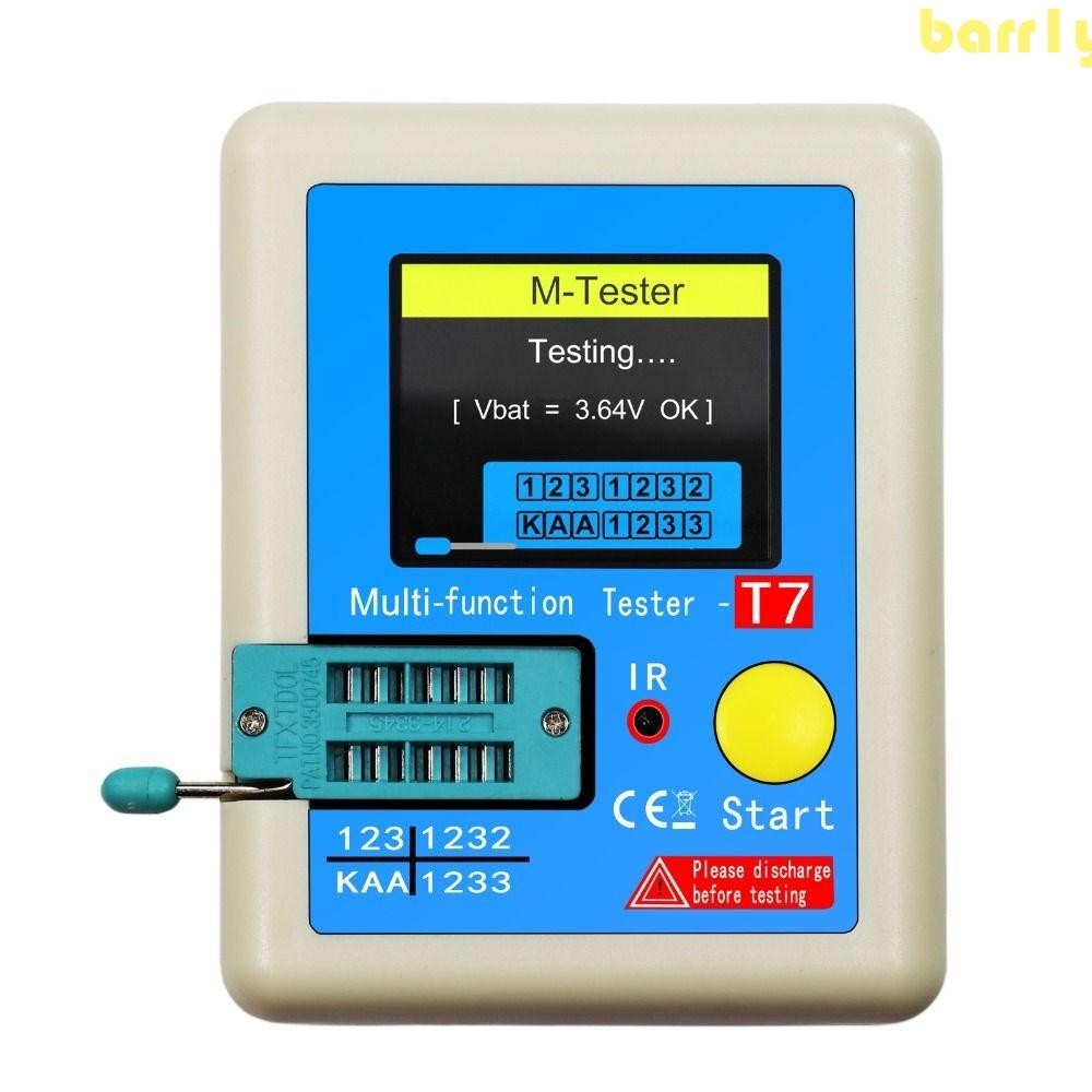 BARR1Y電晶體表,LCR-T7萬用電表電阻測試儀,全彩顯示屏血沉MOS/PNP/NPN電氣測試儀 | 蝦皮購物
