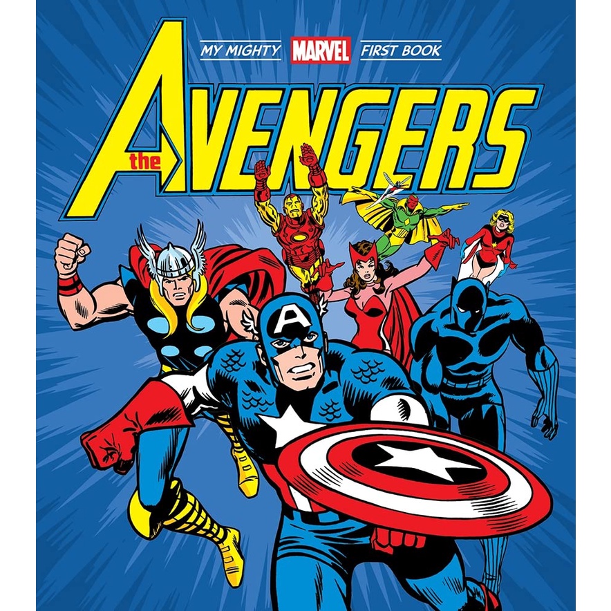 The Avengers: My Mighty Marvel First Book(硬頁書)/Marvel Entertainment【禮筑 ...