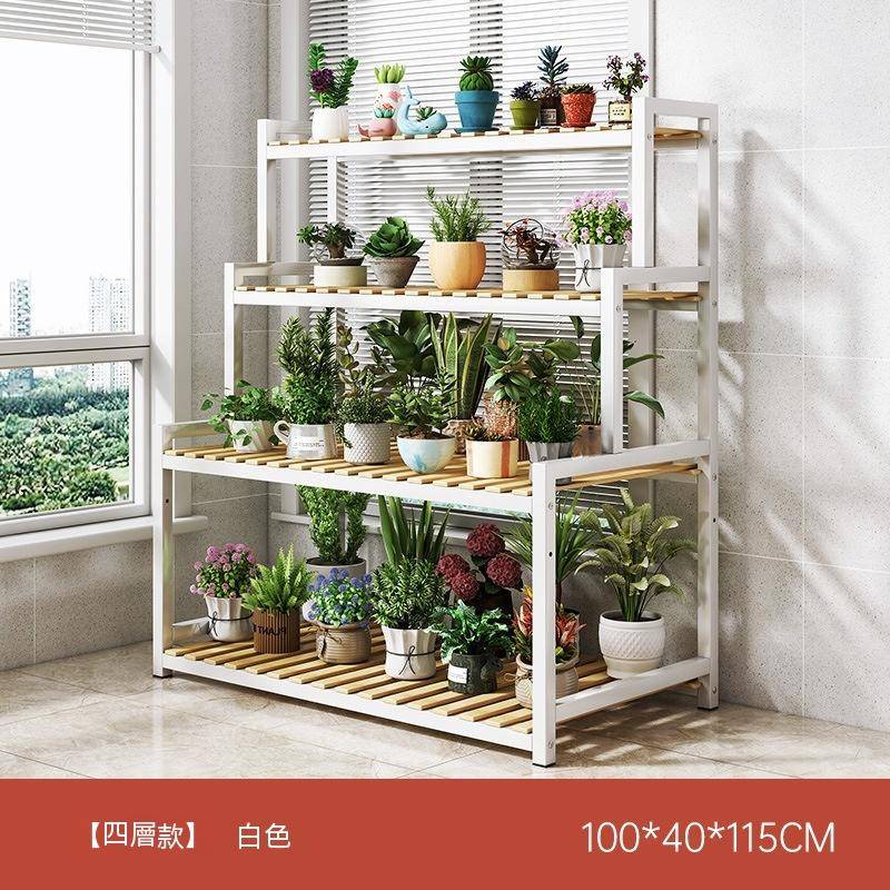 免運花架可移動花架陽台花架花盆架楠竹多層花架盆栽架多肉植物架