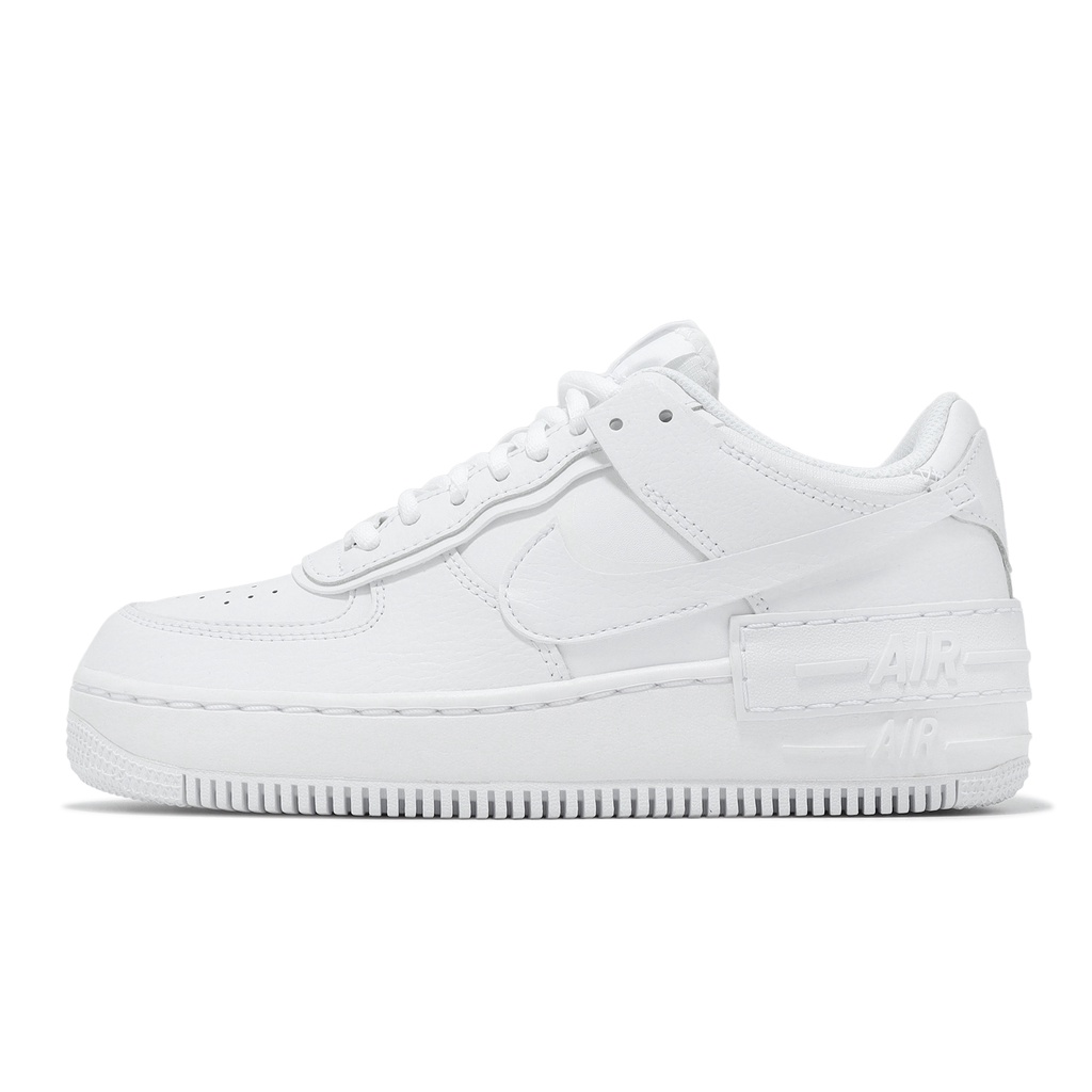 Nike Wmns AF1 Shadow Air Force 1 白全白解構女鞋ACS CI0919-100